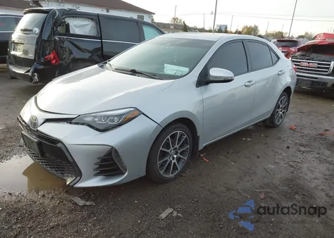 2017 Toyota Corolla Se Special Edition from USA, damaged, VIN 5YFBURHE1HP598019